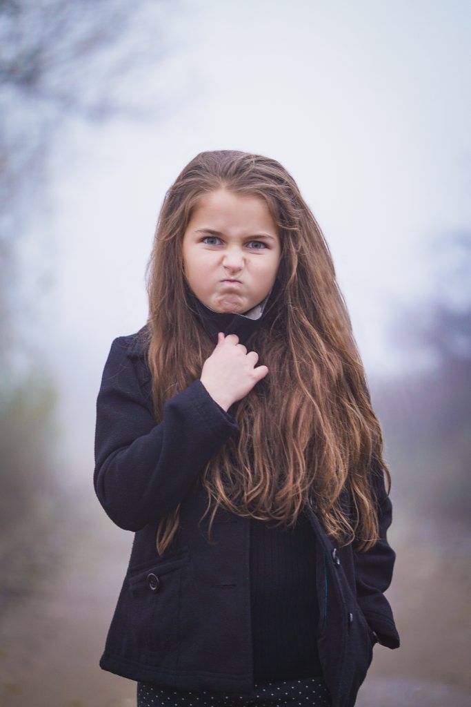 Angry young girl in black long sleeve shirt ©Kitti Fazekas scopio - Parenting A Child With ODD